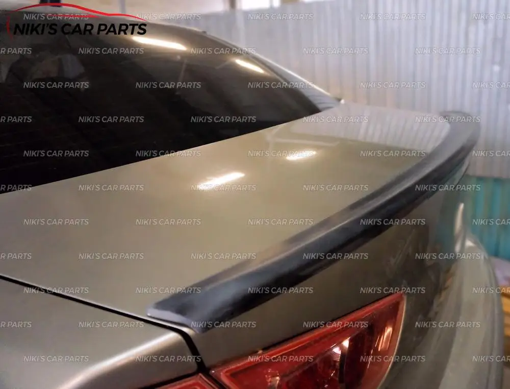 Спойлер для Mitsubishi Lancer X 2007 2015 АБС пластик спортивный стиль Стайлинг автомобиля