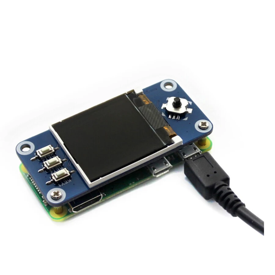 ShenzhenMaker магазин 1 44 дюймовый ЖК дисплей шляпа для Raspberry Pi 2B/3B/3B +/Zero W 128x128 пикселей