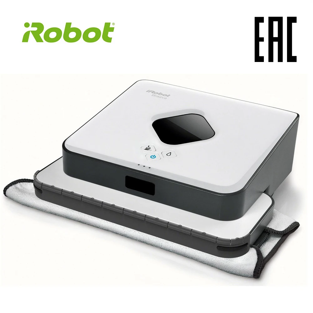 iRobot Braava 390 T мощный робот пылесос полотер для сухой и влажной уборки дома каждый