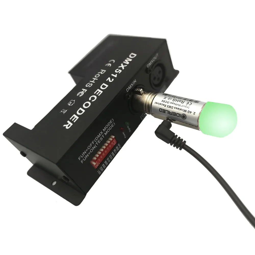 DJ диско DMX512 Dfi 2,4G Беспроводной передатчик световой контроль беспроводной, DMX 512 приемник для Светодиодный свет сценический Световой индикатор