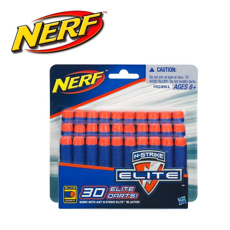NERF Комплект 30 стрел для бластеров | Игрушки и хобби