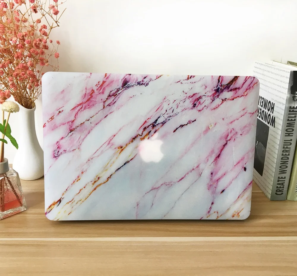 Пластиковый жесткий чехол для ноутбука + силиконовый клавиатуры Macbook Air 11 13 Pro 15