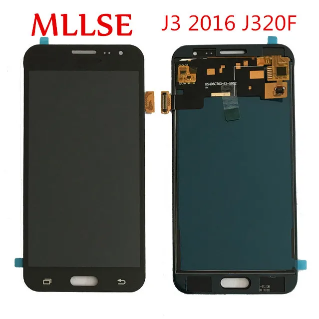 5 шт. для Samsung Galaxy J3 2016 J320 J320A/F/M ЖК дисплей с кодирующий преобразователь сенсорного