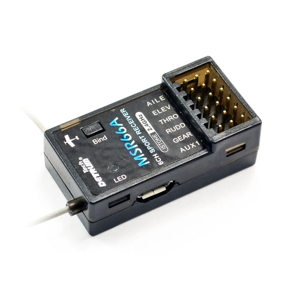Приемник Dynam Detrum Mini MSR66A 6CH с стабилизатором Istone W/ABS DTM R005|Детали и аксессуары| |