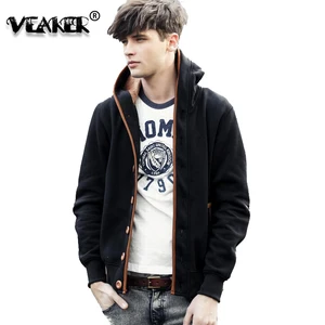 Мужской флисовый свитер, облегающий кардиган в европейском и американском стиле, весна-осень 2020