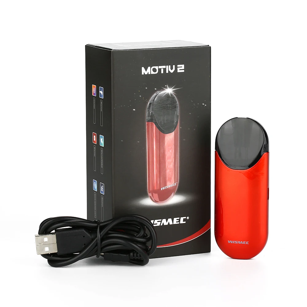 Оригинал WISMEC Motiv 2 Pod стартовый комплект 500 мАч с мл/3 мл емкость & 3 5 в постоянное