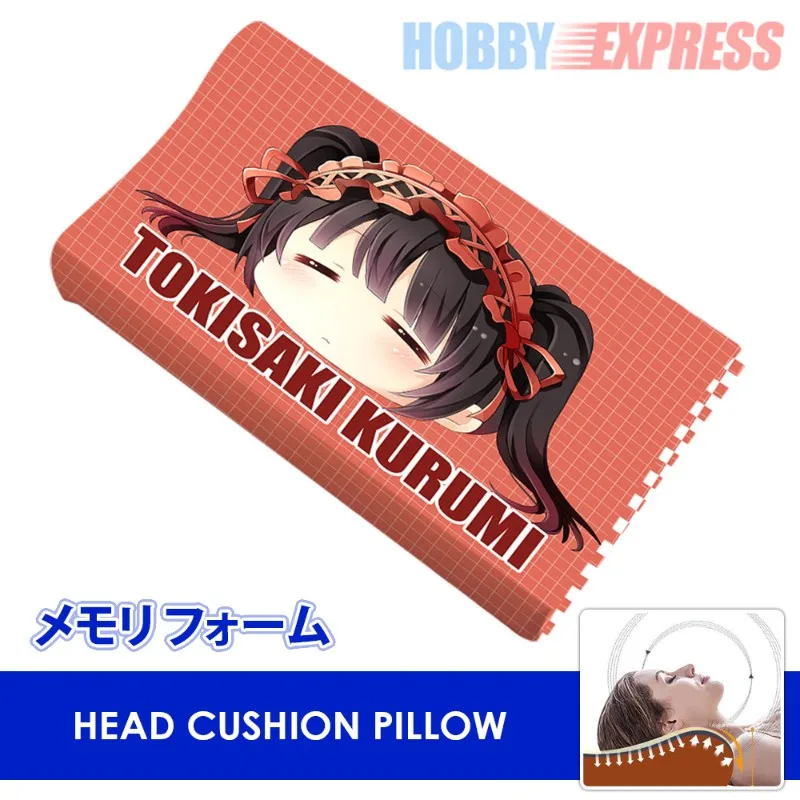 Kurumi Hobby Express мягкий удобный подголовник из пены памяти аниме, Подушка-ячейки на рабочий день, Nekopara NGNL Zero Two Miku - Цвет: Kurumi