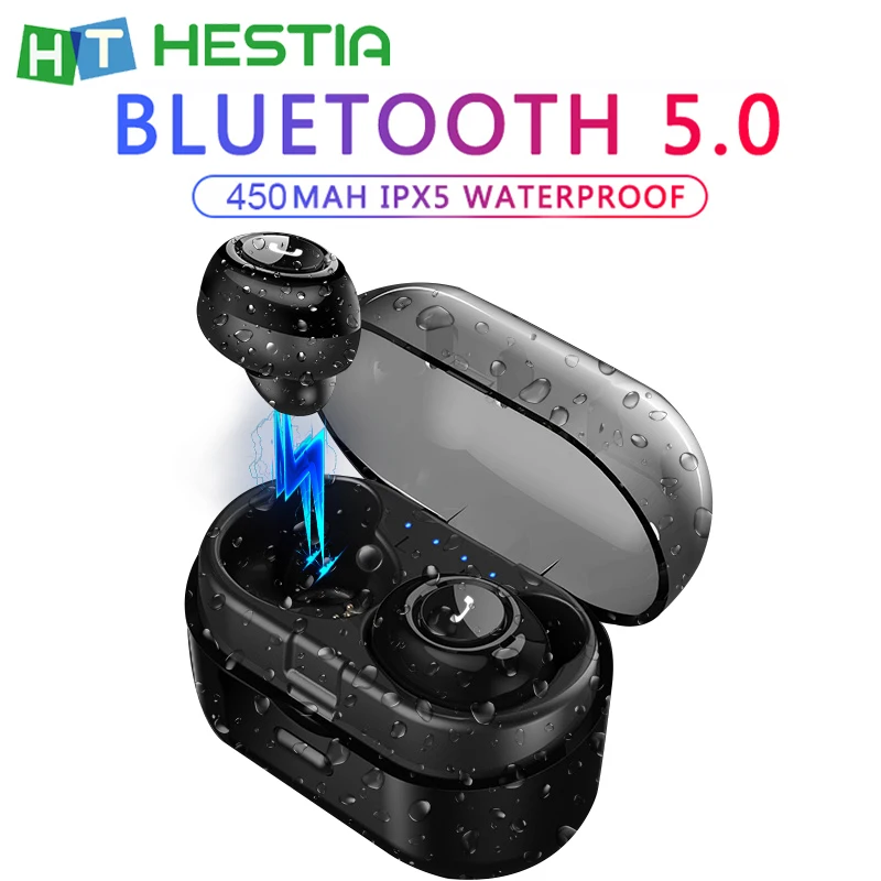 TWS Bluetooth 5 0 беспроводные наушники в ухо свободные руки спортивные гарнитура для