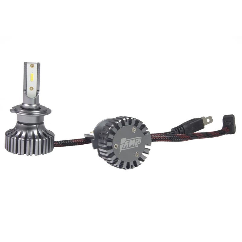 Светодиод головного света AMP CSP H02 H1 H11 H3 H4 (Hi/Low) h7 HB3 HB4 9005 9006 (Heatsink) 4000 Lum 40