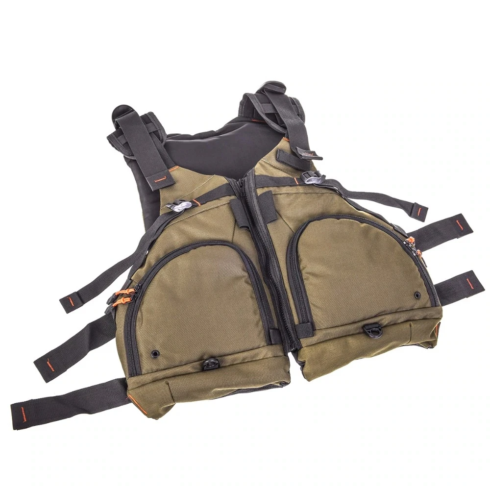 LEO нейлон Fly рыболовный спасательный жилет Многофункциональный