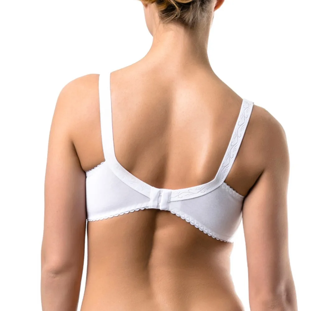Женский кружевной белый бюстгальтер ARDI с большой мягкой чашкой хлопковые