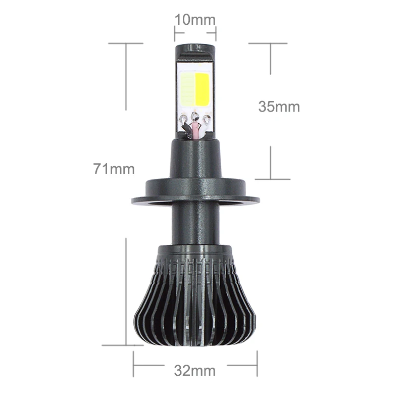 H1 led H3 H7 H11 H8 9005 9006 HB3 HB4 H27 880 881 H16 PSX24W Автомобильная противотуманная фара DRL лампа