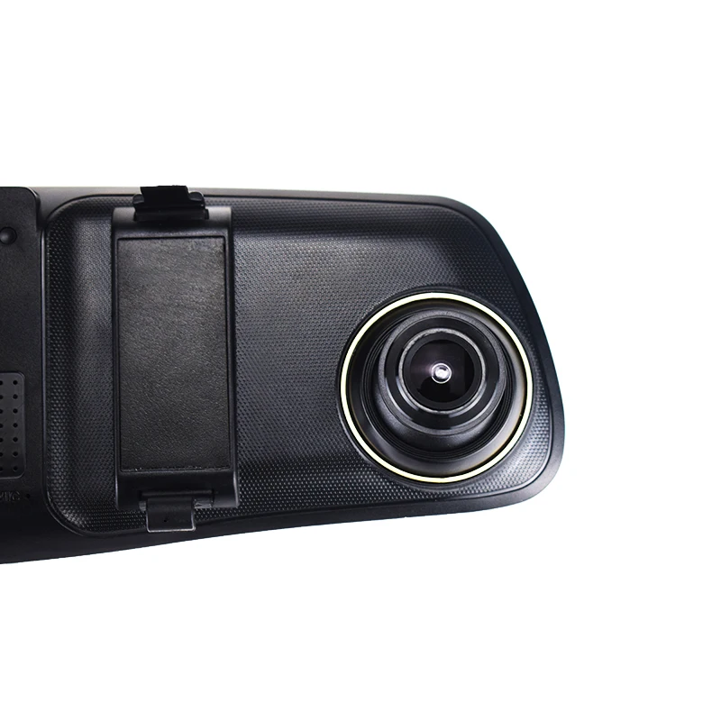 Двойной объектив камеры автомобиля зеркалом заднего вида автомобили dvr Авто