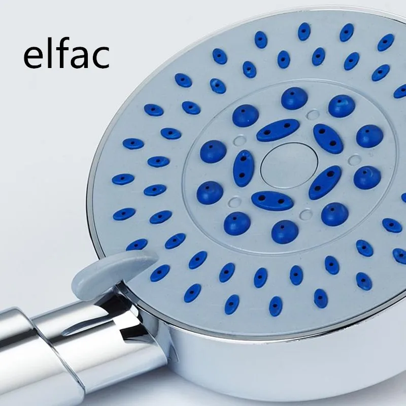 ELFAC Bathroom Anion Water Outlet Speed Showerhead Saving Multi-function Shower Head With Punch Holder | Обустройство дома