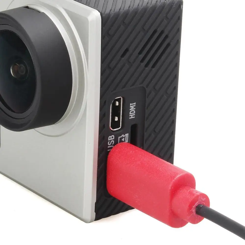 Всенаправленный конденсаторный микрофон с клипсой для GoPro HERO 3 + 4 5 защитой от