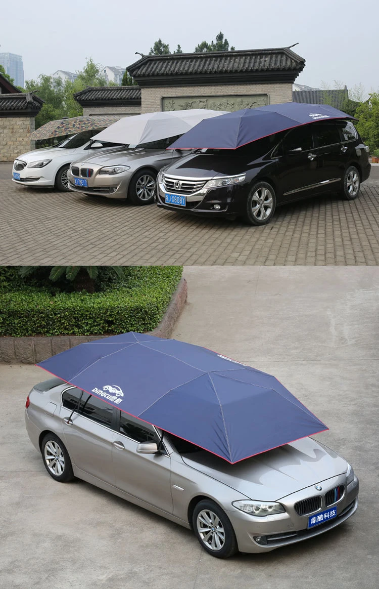Tg-моторы Портативный Полностью Автоматический чехол для автомобиля палатка с дистанционным управлением Автомобильный солнцезащитный тент зонтик крыша крышка УФ-защита наборы