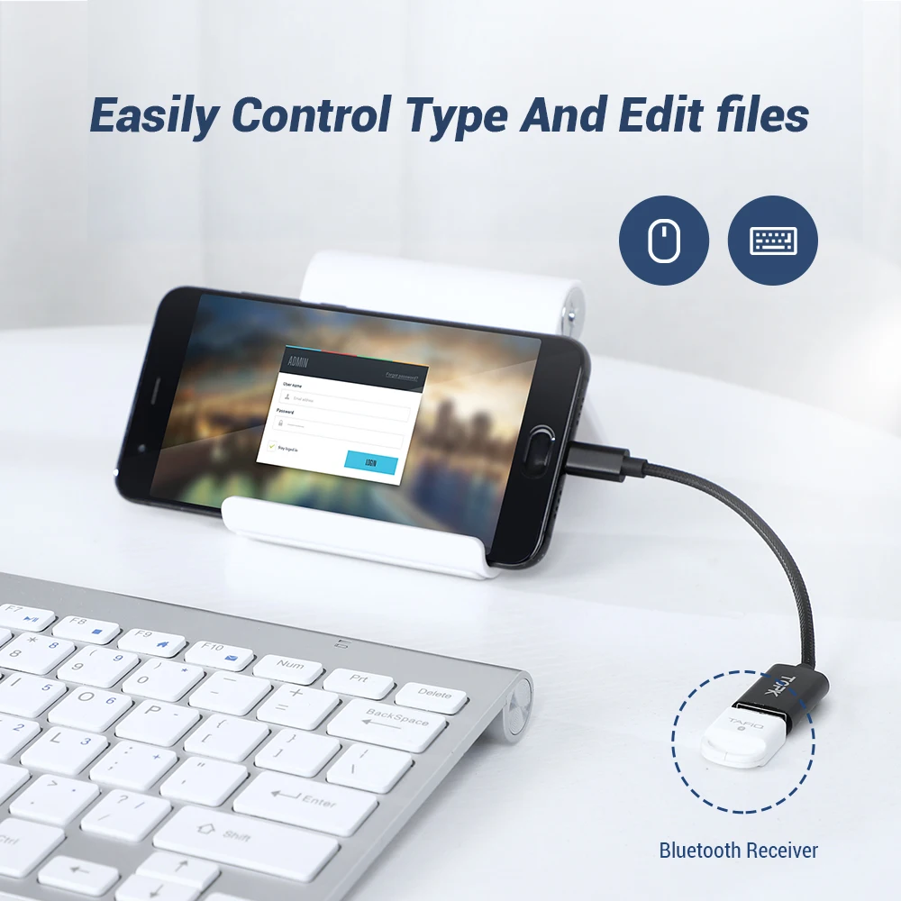 TOPK USB C адаптер OTG кабель type штекер 2 0 Женский для samsung OnePlus Macbook huawei OTG|Переходники и
