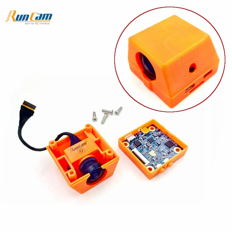 Горячая новинка Runcam Split 2 камера Чехол черный оранжевый защита для RC FPV Дрон гонки