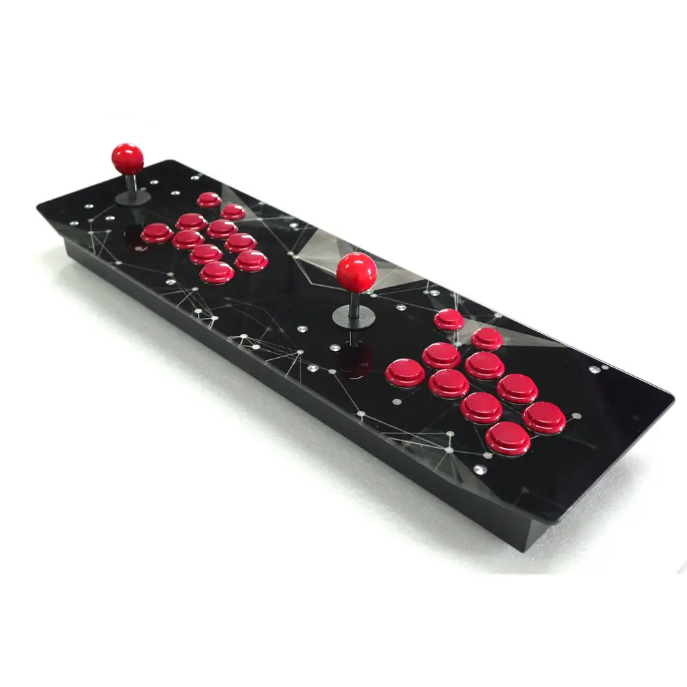 Металлическая Ретро аркадная игровая консоль для двух игроков 64 Гб/128 ГБ