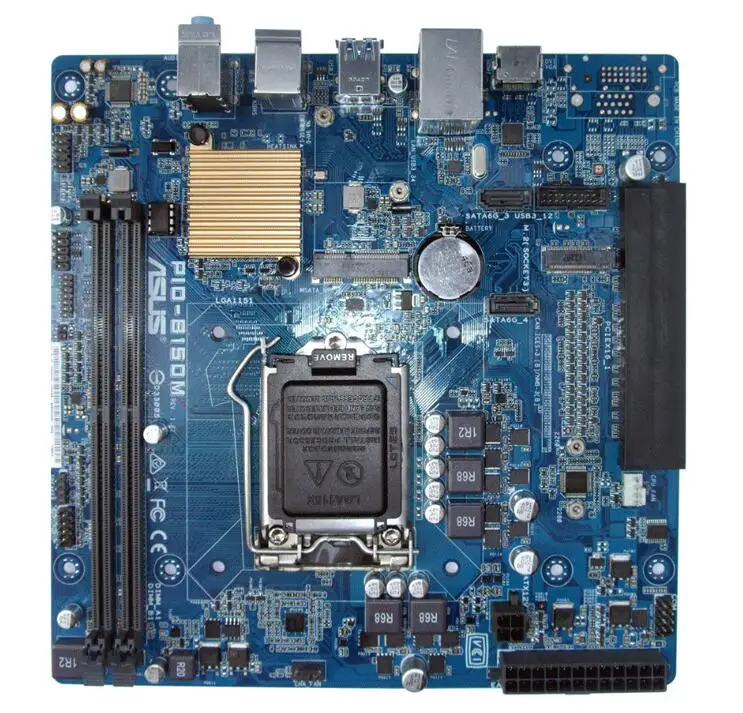 Используется оригинальный для Asus материнская плата AIO PIO B150M горизонтальный слот
