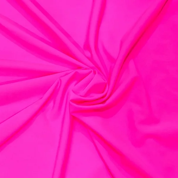 Neon Rose Матовый бифлекс, 180 gsm, растягивается в 4 направлениях, ширина 150 см, непрерывный крой, спандекс лайкра Ткань для шитья купальников, танцевальные костюмы - Цвет: Neon Rose