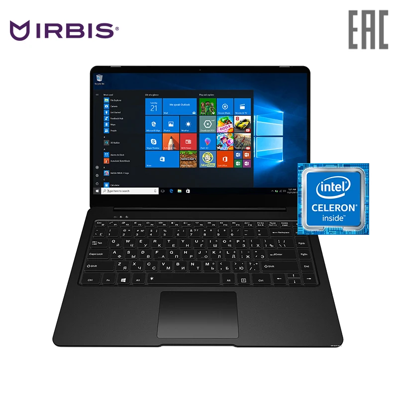 Ноутбук IRBIS NB132 14 1 &quotIntel Celeron N3350/2x2 4 ГГц (DualCore)/3072 МБ/32 ГБ (NB132) | Компьютеры и офис