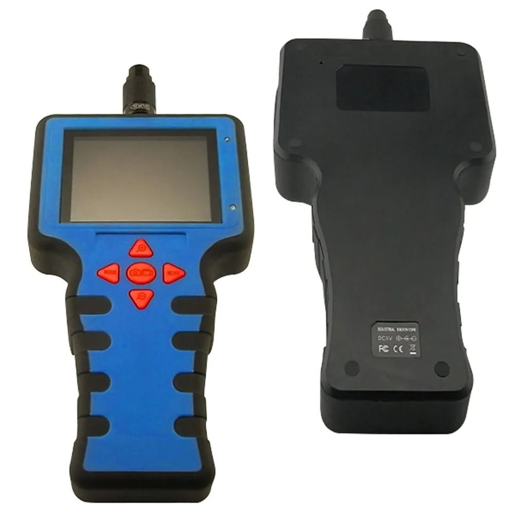 Промышленный эндоскоп Borescope с двойным вращением диаметр 5 мм 4 светодиодных лампы