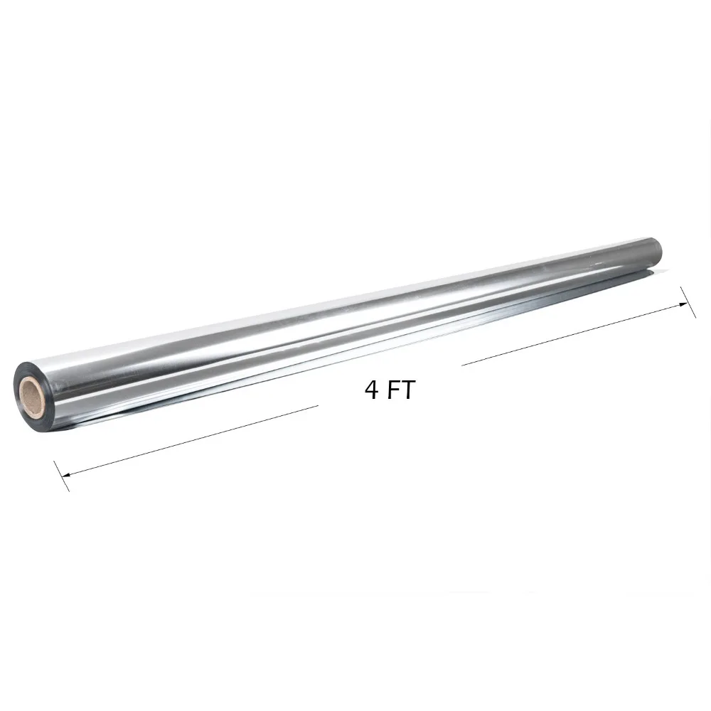 TRILITE Highly Reflective Silver Mylar Film Roll 4FT x 100FT 2 Mil Greenhouse Covering Foil Sheets for Grow Tent | Дом и сад