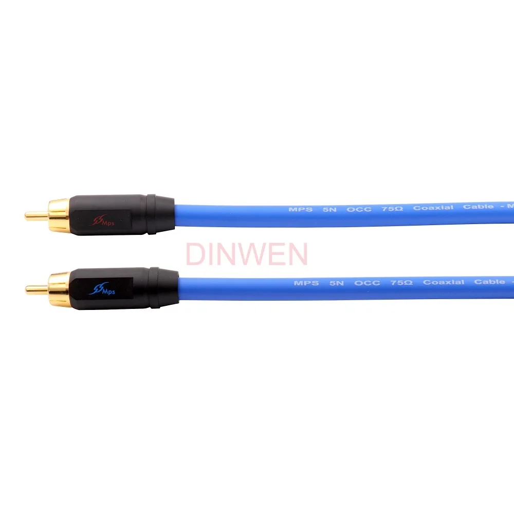 MPS M 75 99.9997% 5N OCC SPDIF коаксиальный кабель 75ohm Hifi аудио цифровой AV RCA провод для