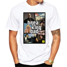 Новая модная мужская футболка Bad Gta V с короткими рукавами