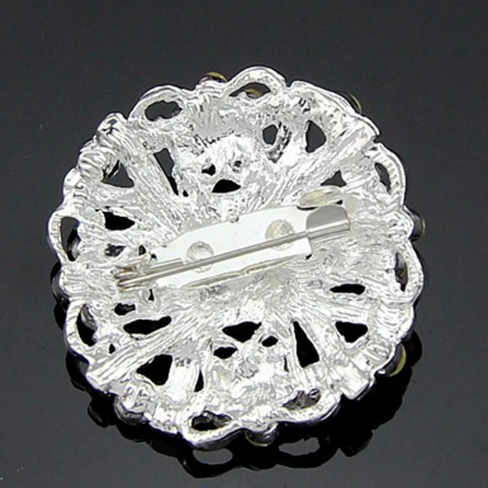 Винтажные Броши со стразами красивая любовь серебряные броши для женщин платья