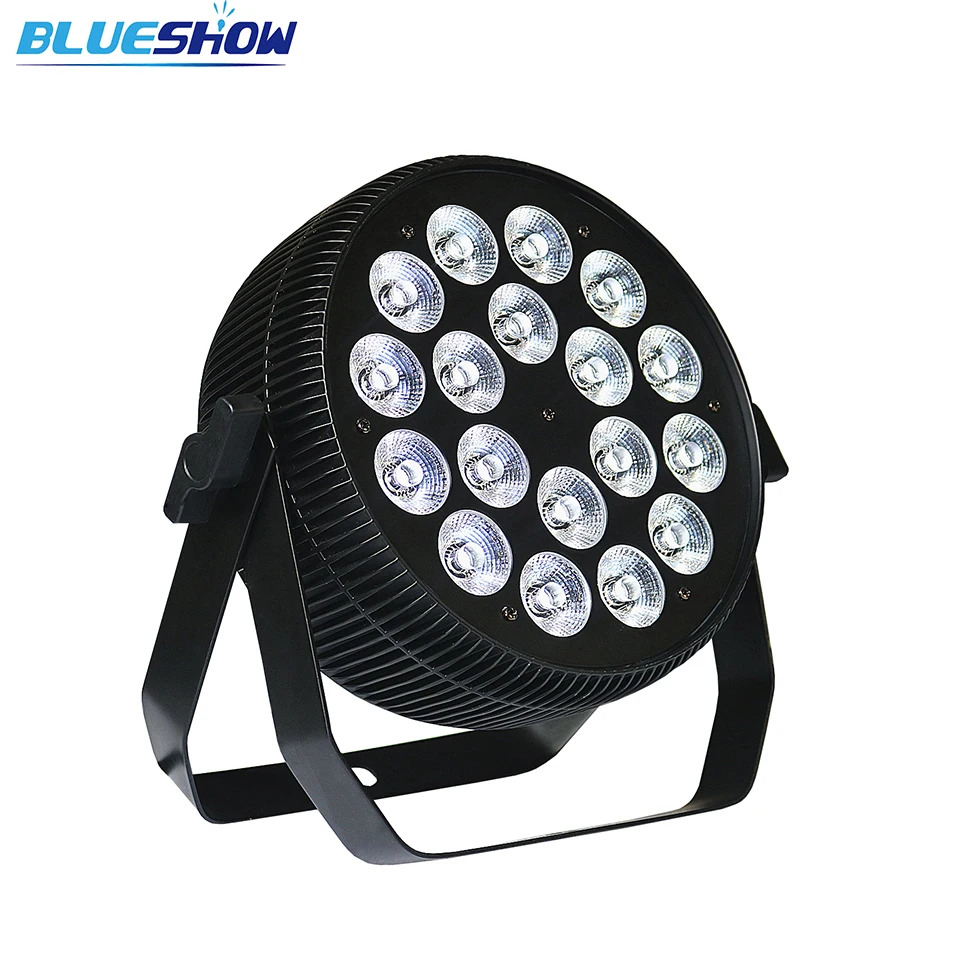 Без налога на заказ 8 шт./лот плоский DJ par свет RGBWA 5в1 18x12 Вт LED Par огни RGBW 4в1 18x10 диско