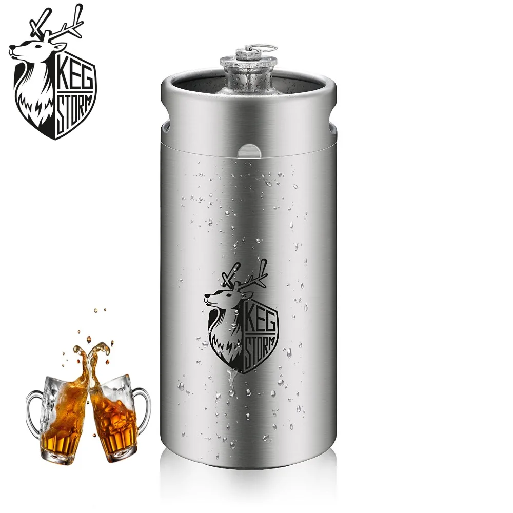 Бочонок STORM 304 нержавеющая сталь 5L/3.6L/2L мини бочонок пиво стиль Ворчун портативный
