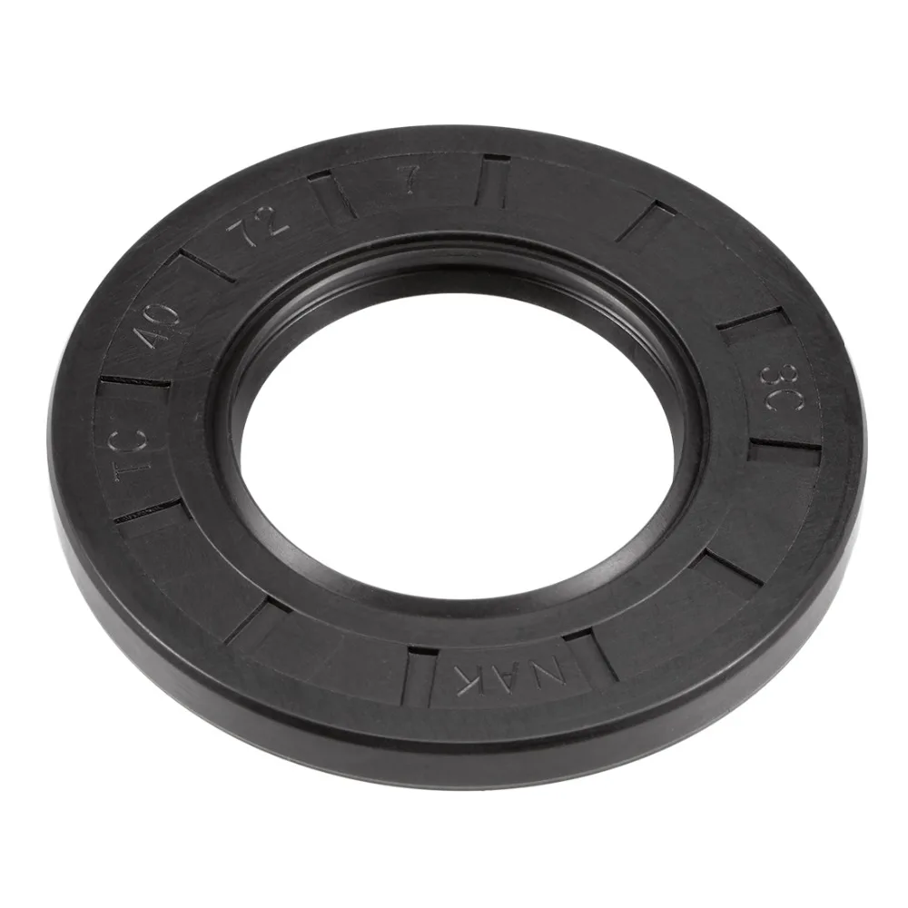

UXCELL Oil Seal TC 40 x 72 x 7/10/12mm Nitrile Rubber Cover Double Lip For Automobiles Motorcycle Crankshafts Camshafts Axles
