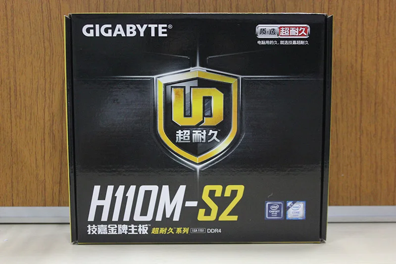 Для Gigabyte H110M S2 DDR4 оригинальная новая материнская плата DDR3 H110 LGA 1151 поддержка G4560 Micro