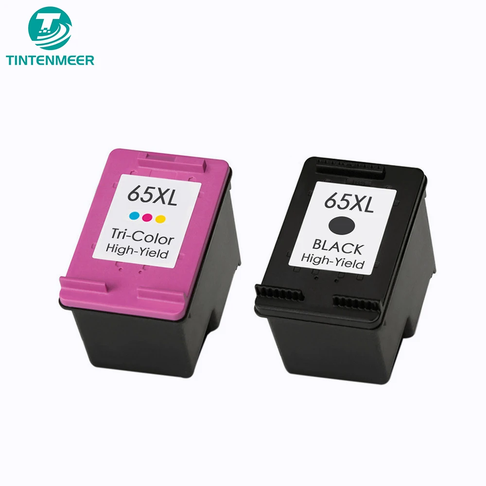 TINTENMEER premium quality ink cartridge 65 compatible for hp 3723 3730 3732 3733 3752 3755 3758 printer | Компьютеры и офис