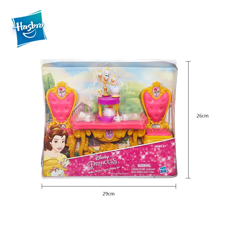 Hasbro Принцесса Золушка Очарованный Набор тщеславия Белль быть нашим гостем