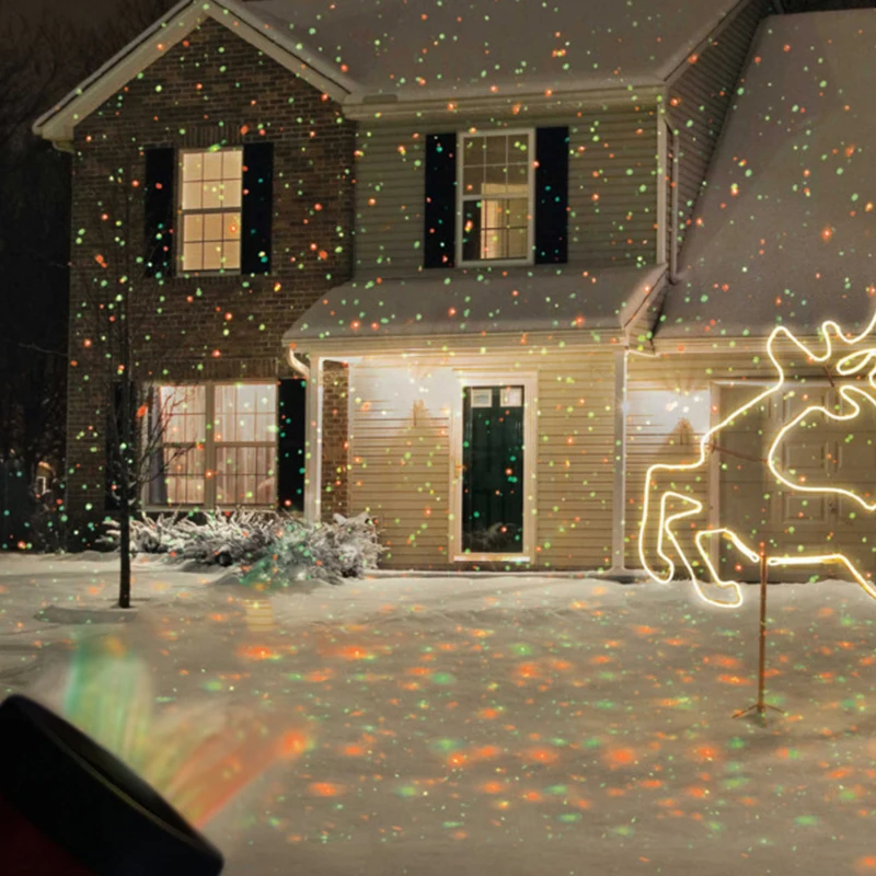 Новинка Рождественский внешний лазер светильник s небо звезды сценический