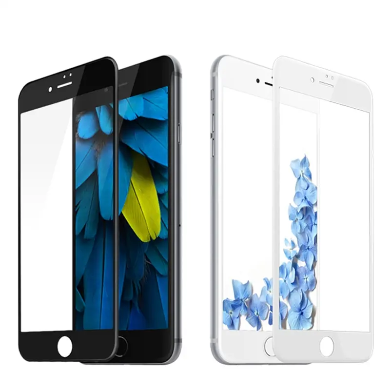 Защитное стекло для iphone 6 Plus SE2 6s 7 8 plus X XR XS MAX 11 Pro Max белый черный + Полное