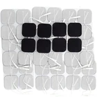 100 шт десятки блок подушечки электроды 4x4 см Сменные прокладки электродные накладки для электротерапии