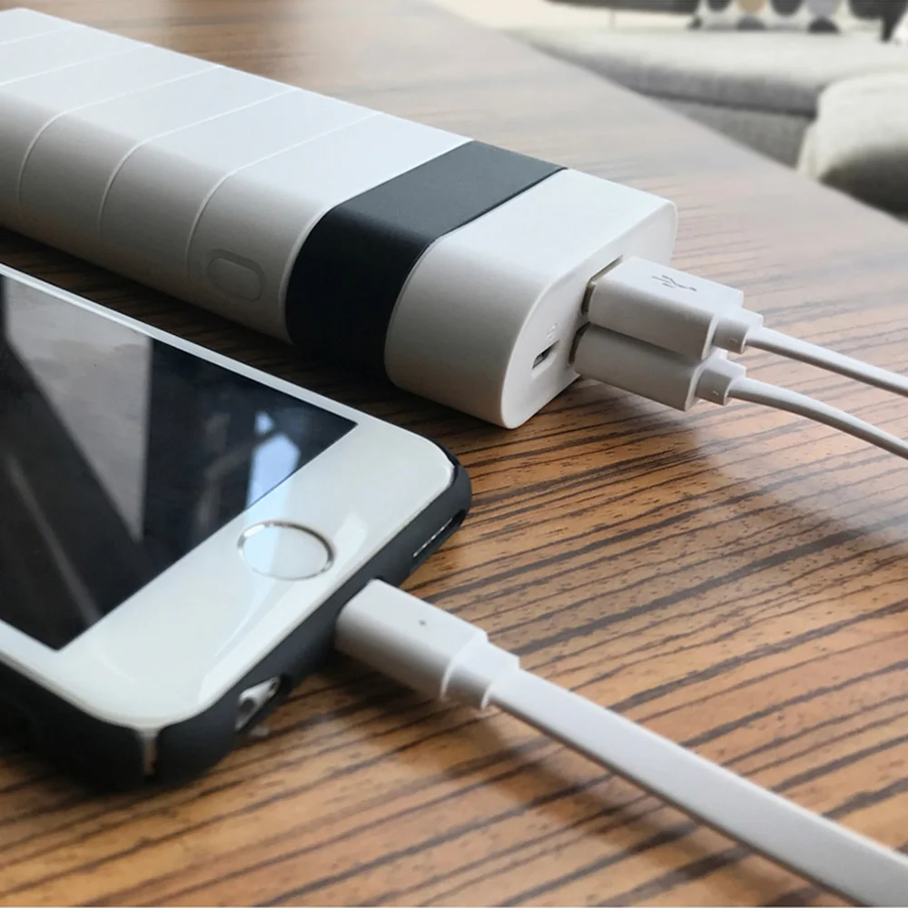 ARUN 10000 мА/ч внешний аккумулятор повербанк 2 USB портативное зарядное устройство для