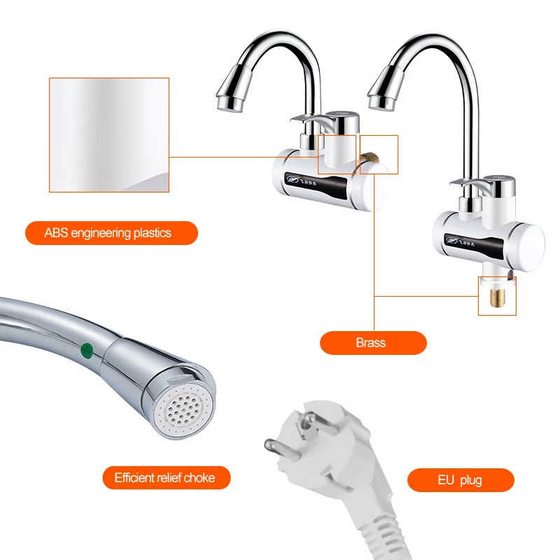 FEIYU instant water heater tap Electric Kitchen faucet Water Heater Tap Instant 3000 W | Бытовая техника