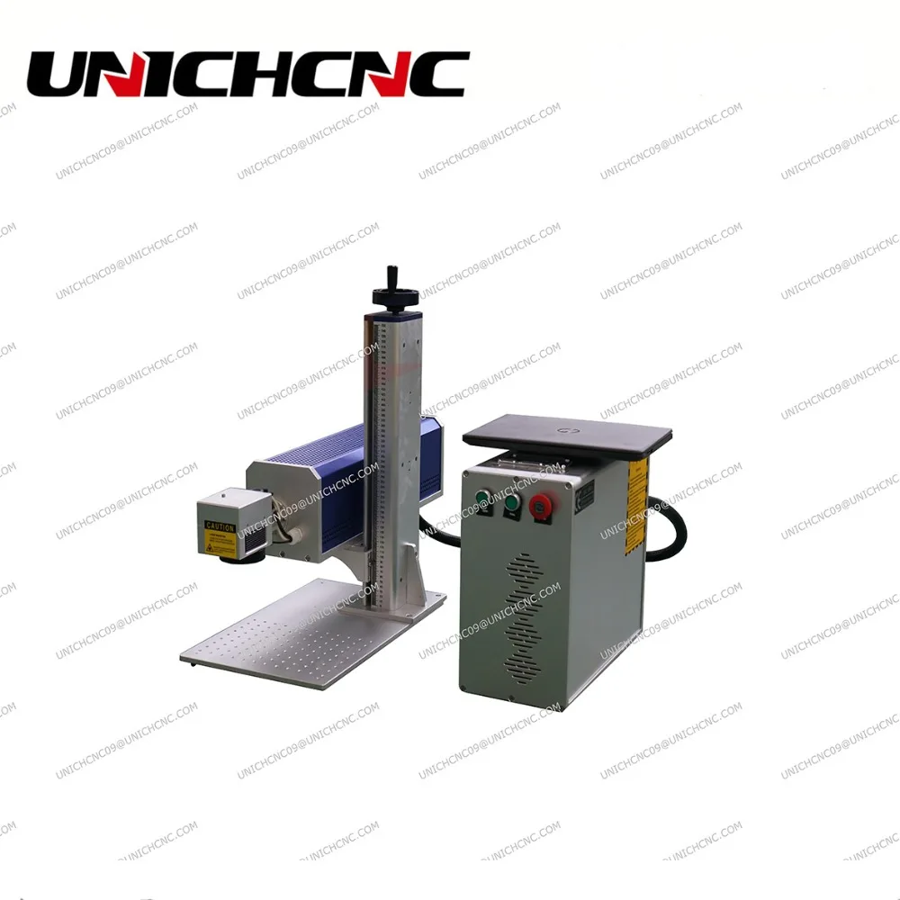 UNICHCNC портативный мини CO2 лазерный гравировальный станок металлическая трубка 20