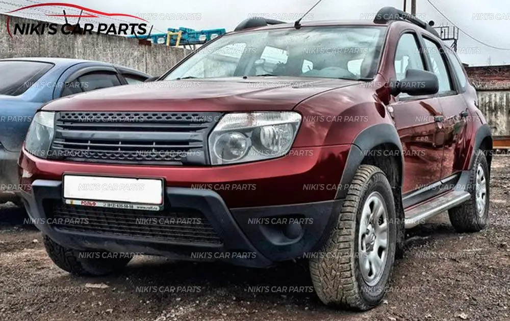 Решетка радиатора с полосками для Renault / Dacia Duster 2010 2017 комплект корпуса из АБС