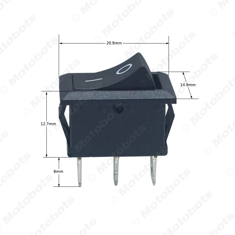 Мотоботы 2 шт. Авто KCD1 Кнопка ВКЛ-ВЫКЛ 3Pin DPST лодка мотоцикл клавишный