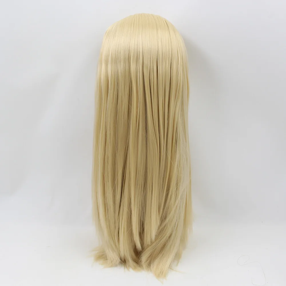 538 RBL Scalp 1/6 Blyth кукольные парики, включая жесткий эндоконский купол с взрыва/без челки бахрома мягкие прямые волосы серии 1 - Цвет: 538