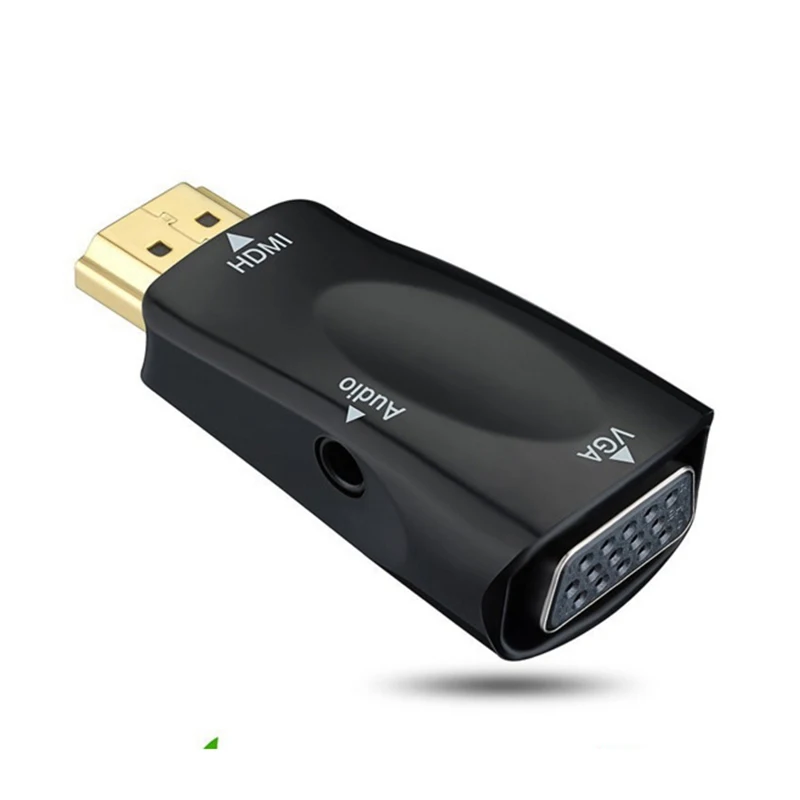 ZoVi HDMI-VGA адаптер конвертер с аудио кабелем папа-мама для ПК/ТВ/Xbox 360 PS3 видео и V1.4 1080p