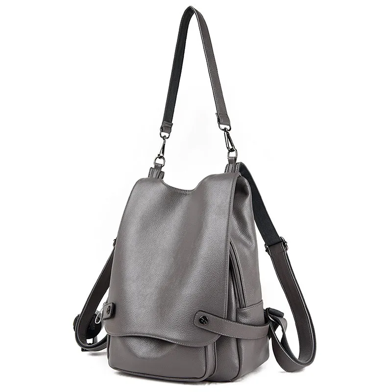 Бесплатная доставка Модный женский рюкзак высококачественные кожаные рюкзаки