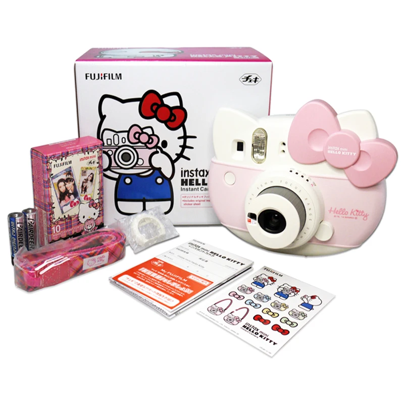 Fujifilm Instax Mini hello kitty Edition мгновенная фотокамера|film camera lenses|film manualcamera bit |