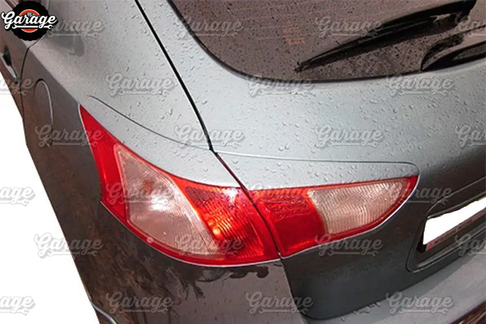 Накладки на задние фары для Mitsubishi Lancer Sportback 2008 2015 из АБС пластика|Хромирование| |